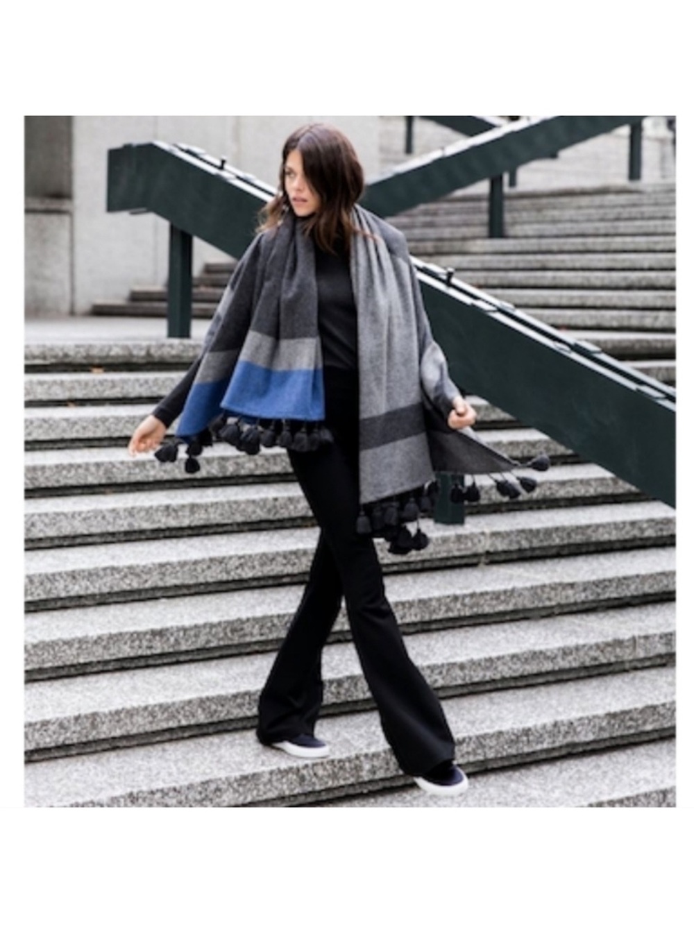 Kit and Ace Black Boot Cut Pants 4